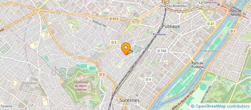 localisation de l'entreprise VLAD VTC à SURESNES