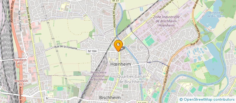 localisation de l'entreprise VLADIMA  BISCHHEIM