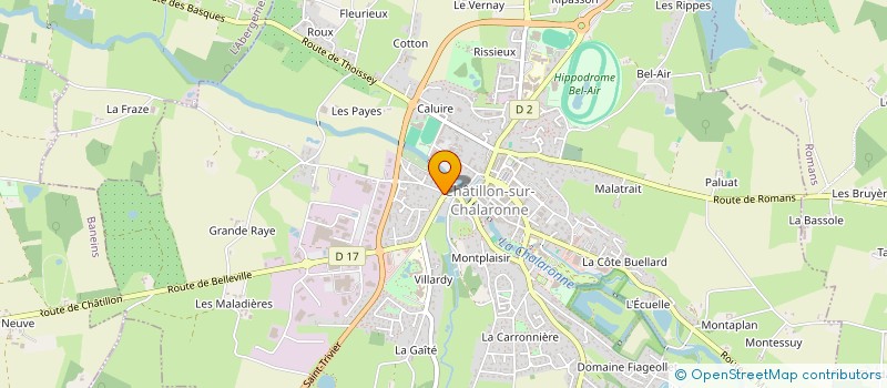 localisation de l'entreprise VLADIMIR  CHATILLON-SUR-CHALARONNE