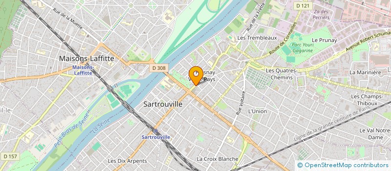localisation de l'entreprise VLADIS  SARTROUVILLE