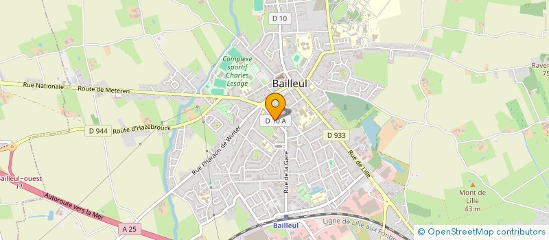 localisation de l'entreprise VLAEMSCHE TAELE IN BELLE à BAILLEUL