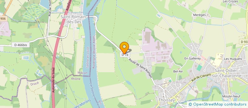 localisation de l'entreprise VLAEMYNCK  SAINT-DIDIER-SUR-CHALARONNE