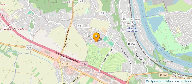 localisation de l'entreprise VLALA  VILLENNES-SUR-SEINE