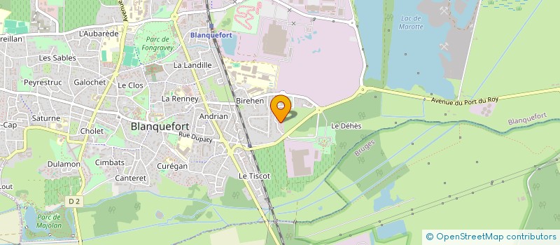 localisation de l'entreprise VLAPORTE à BLANQUEFORT