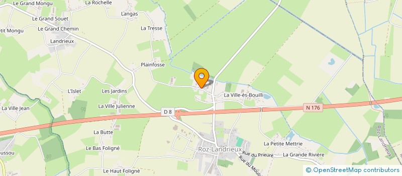 localisation de l'entreprise VLAR  ROZ-LANDRIEUX