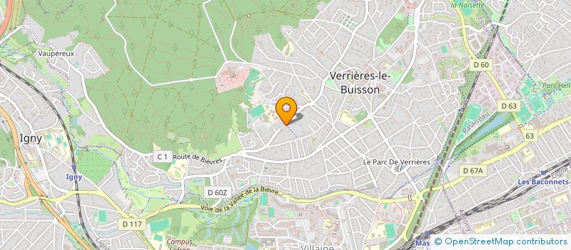 localisation de l'entreprise VLB à VERRIERES-LE-BUISSON