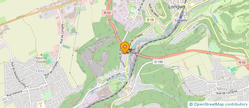 localisation de l'entreprise VLB  REHON