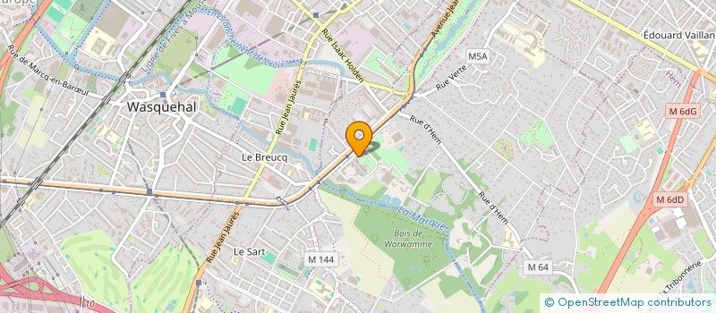localisation de l'entreprise VLB DISTRIBUTION à CROIX