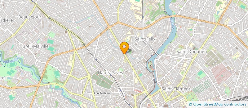 localisation de l'entreprise VLB ETANCHEITE à NANTES