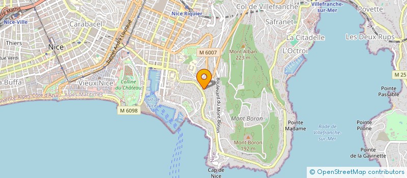 localisation de l'entreprise VLB HOSTING à NICE