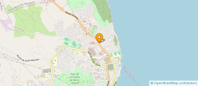 localisation de l'entreprise VLBKM à MARTIGUES