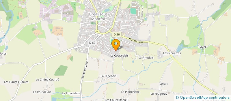 localisation de l'entreprise VLBX INVEST  BREAL-SOUS-MONTFORT