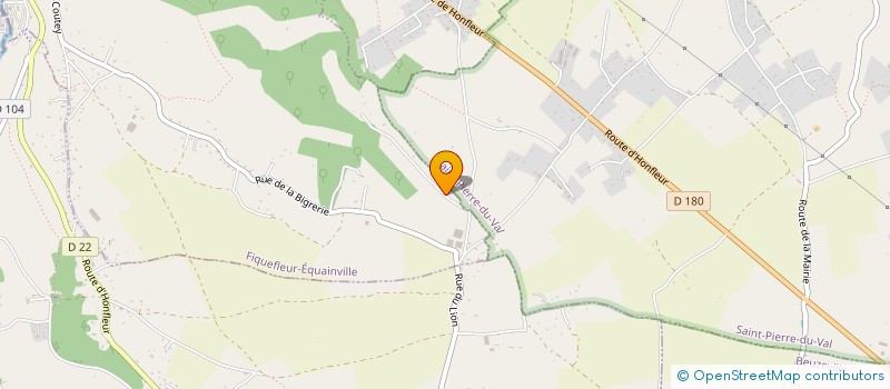 localisation de l'entreprise VLC  FIQUEFLEUR-EQUAINVILLE