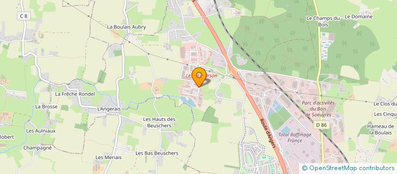 localisation de l'entreprise VLC AUTOMOBILES  CHATEAUGIRON