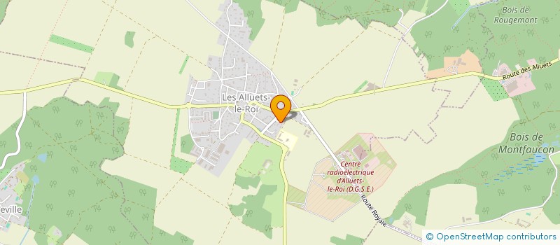 localisation de l'entreprise VLC CONSEILS  LES ALLUETS-LE-ROI