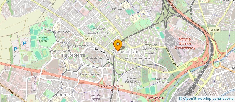 localisation de l'entreprise VLC HOLDING  STRASBOURG