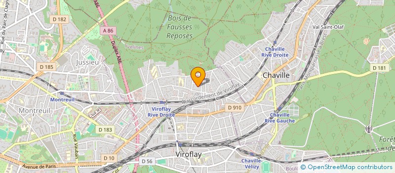 localisation de l'entreprise VLC - VIVA LA COLOCACION  VIROFLAY