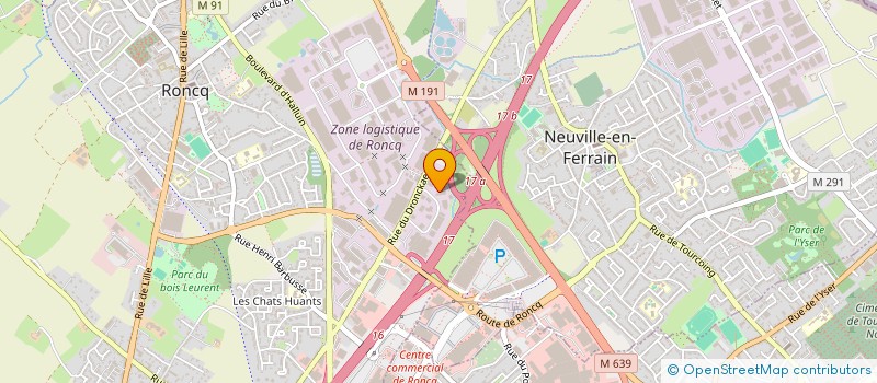 localisation de l'entreprise VLD 2022 à RONCQ