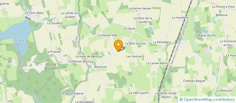 localisation de l'entreprise VLD  BROUALAN