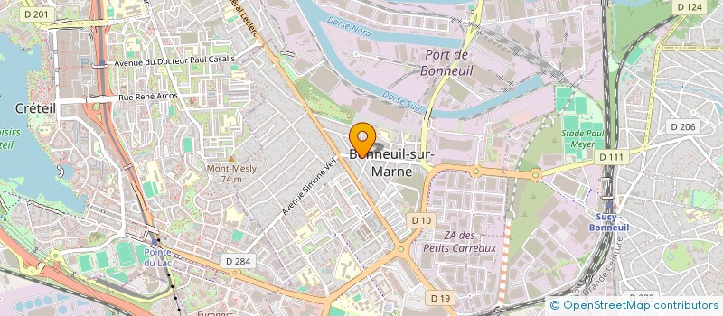 localisation de l'entreprise VLD FACILITIES GROUPE  BONNEUIL-SUR-MARNE