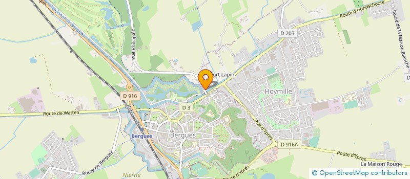 localisation de l'entreprise VLD IMMO  HOYMILLE