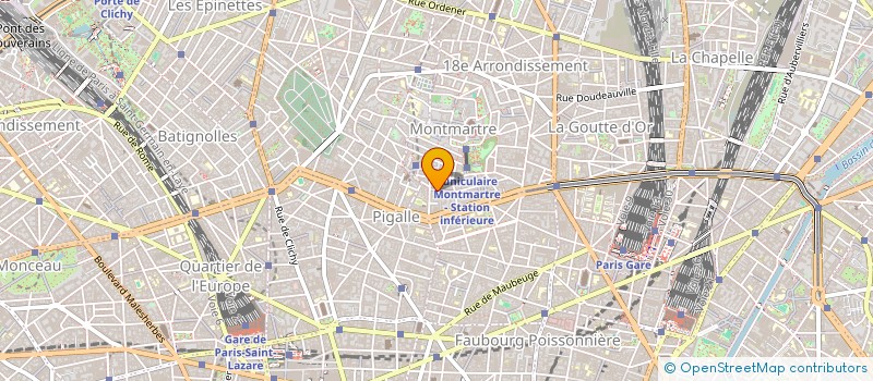 localisation de l'entreprise VLD LAURENT  PARIS