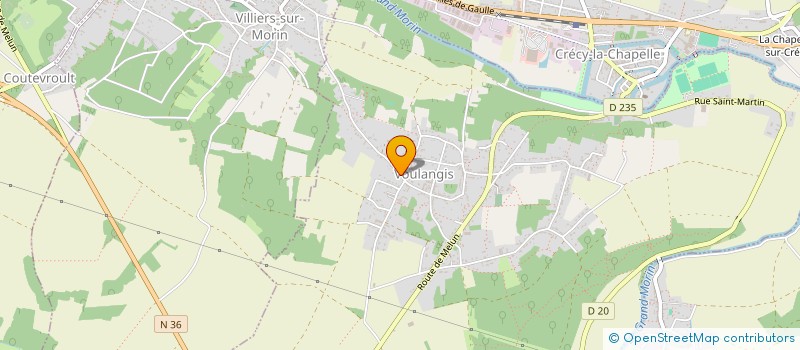 localisation de l'entreprise VLD PICARDIE  VOULANGIS