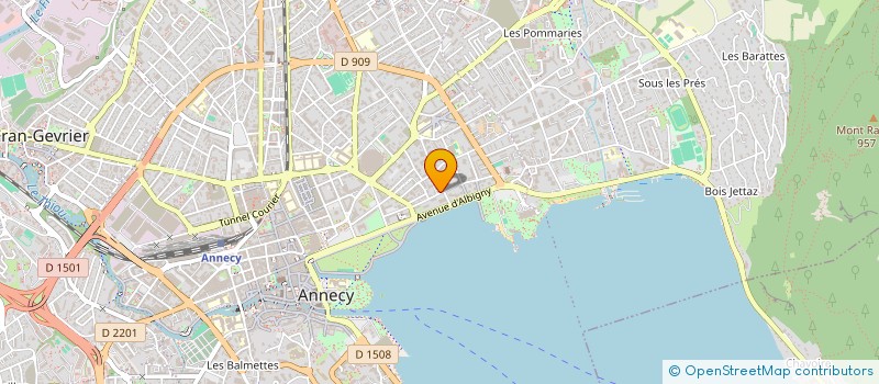 localisation de l'entreprise VLDM à ANNECY