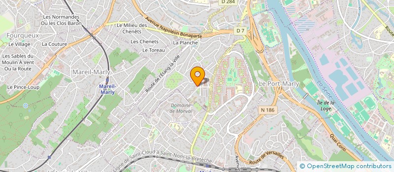 localisation de l'entreprise VLE CONSEIL  LE PECQ