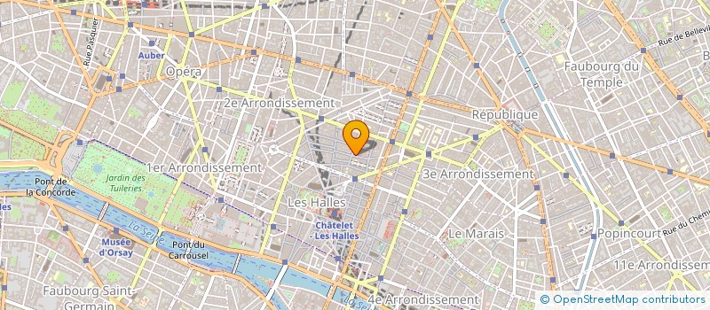 localisation de l'entreprise VLF GRENETA  PARIS