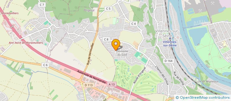 localisation de l'entreprise VLG à VILLENNES-SUR-SEINE