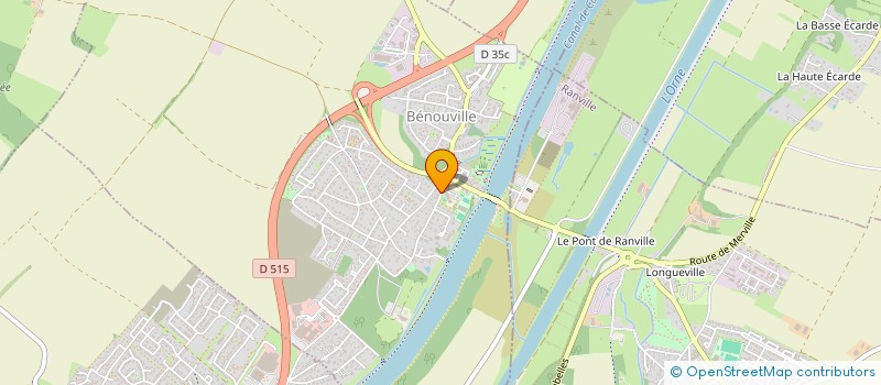 localisation de l'entreprise VLG CONSEIL  BENOUVILLE