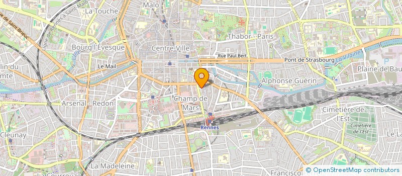 localisation de l'entreprise VLH CONSEILS  RENNES