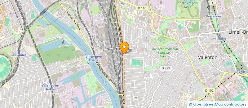 localisation de l'entreprise VLIIJ  VILLENEUVE-SAINT-GEORGES