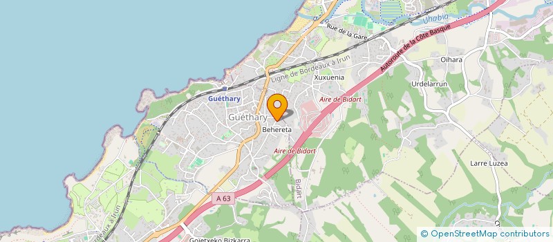 localisation de l'entreprise VLIX  GUETHARY