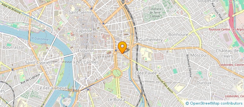 localisation de l'entreprise VLJ VOYAGES à TOULOUSE