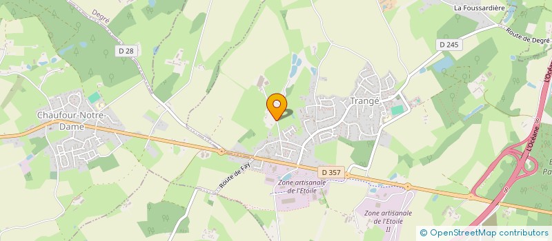 localisation de l'entreprise VLL  TRANGE