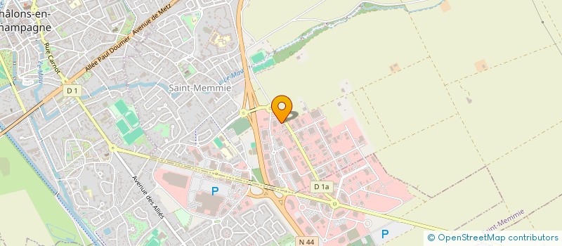 localisation de l'entreprise VLM DES GLIERES  SAINT-MEMMIE