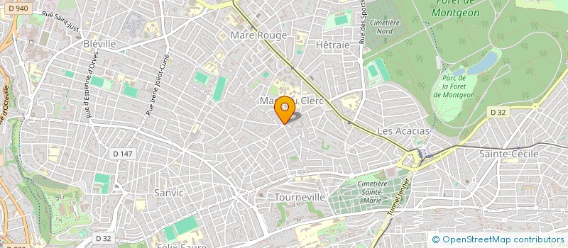 localisation de l'entreprise VLM DISTRI à LE HAVRE