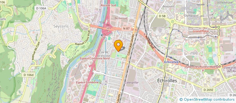 localisation de l'entreprise VLO CONSEILS à ECHIROLLES