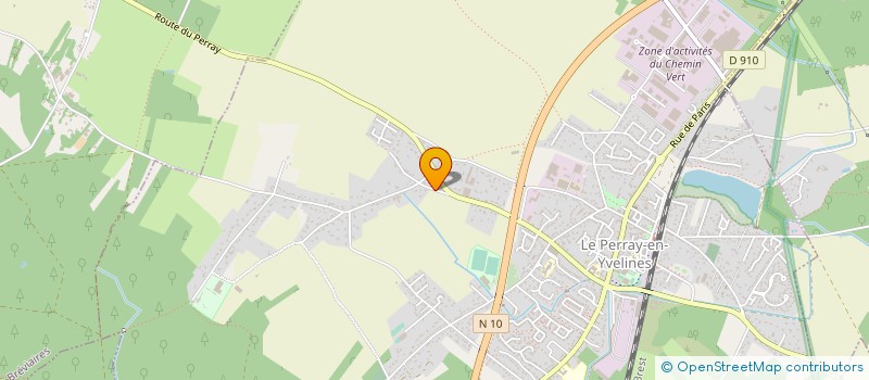 localisation de l'entreprise VLP 77  LE PERRAY-EN-YVELINES