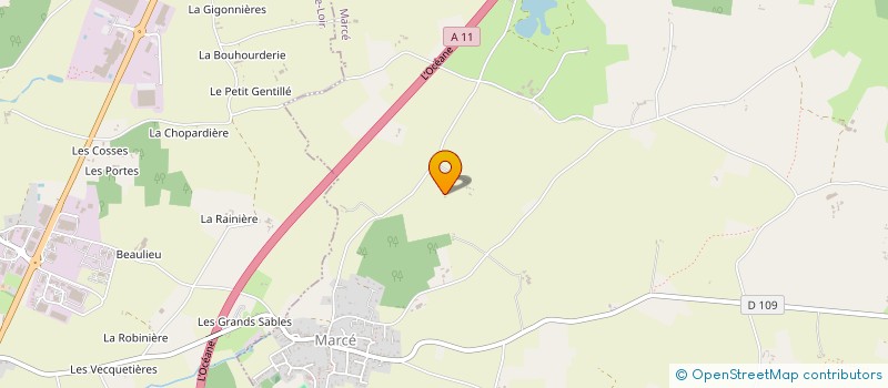 localisation de l'entreprise VLP BATI OUEST  MARCE