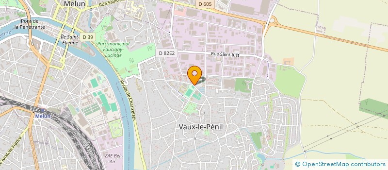 localisation de l'entreprise VLP DANSES à VAUX-LE-PENIL