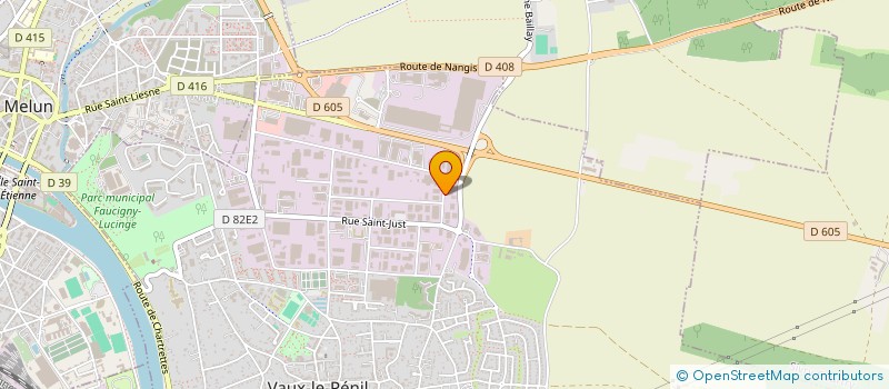 localisation de l'entreprise VLP TRUCKS  NANGIS