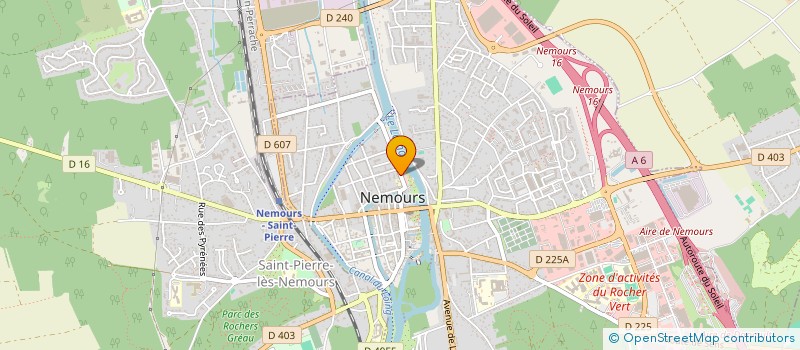 localisation de l'entreprise VLPJ à NEMOURS
