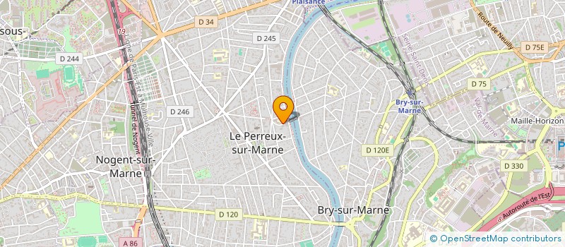 localisation de l'entreprise VLR  LE PERREUX-SUR-MARNE