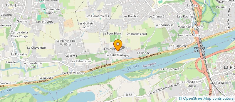 localisation de l'entreprise VLR à FONDETTES