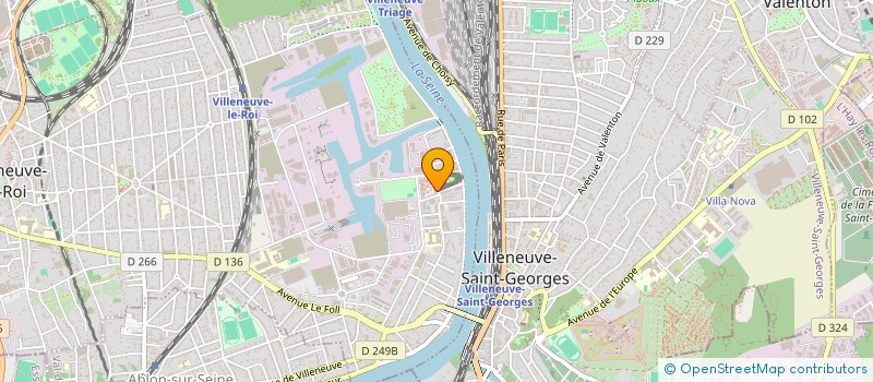 localisation de l'entreprise VLR BATI SERVICE  VILLENEUVE-LE-ROI