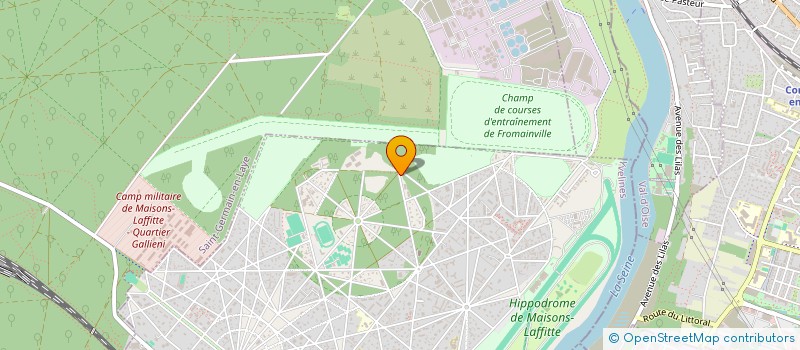 localisation de l'entreprise VLR ET ASSOCIES à MAISONS-LAFFITTE