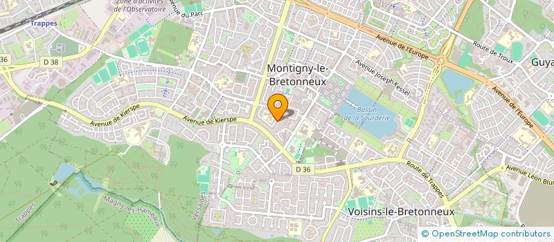 localisation de l'entreprise VLRY  MONTIGNY-LE-BRETONNEUX